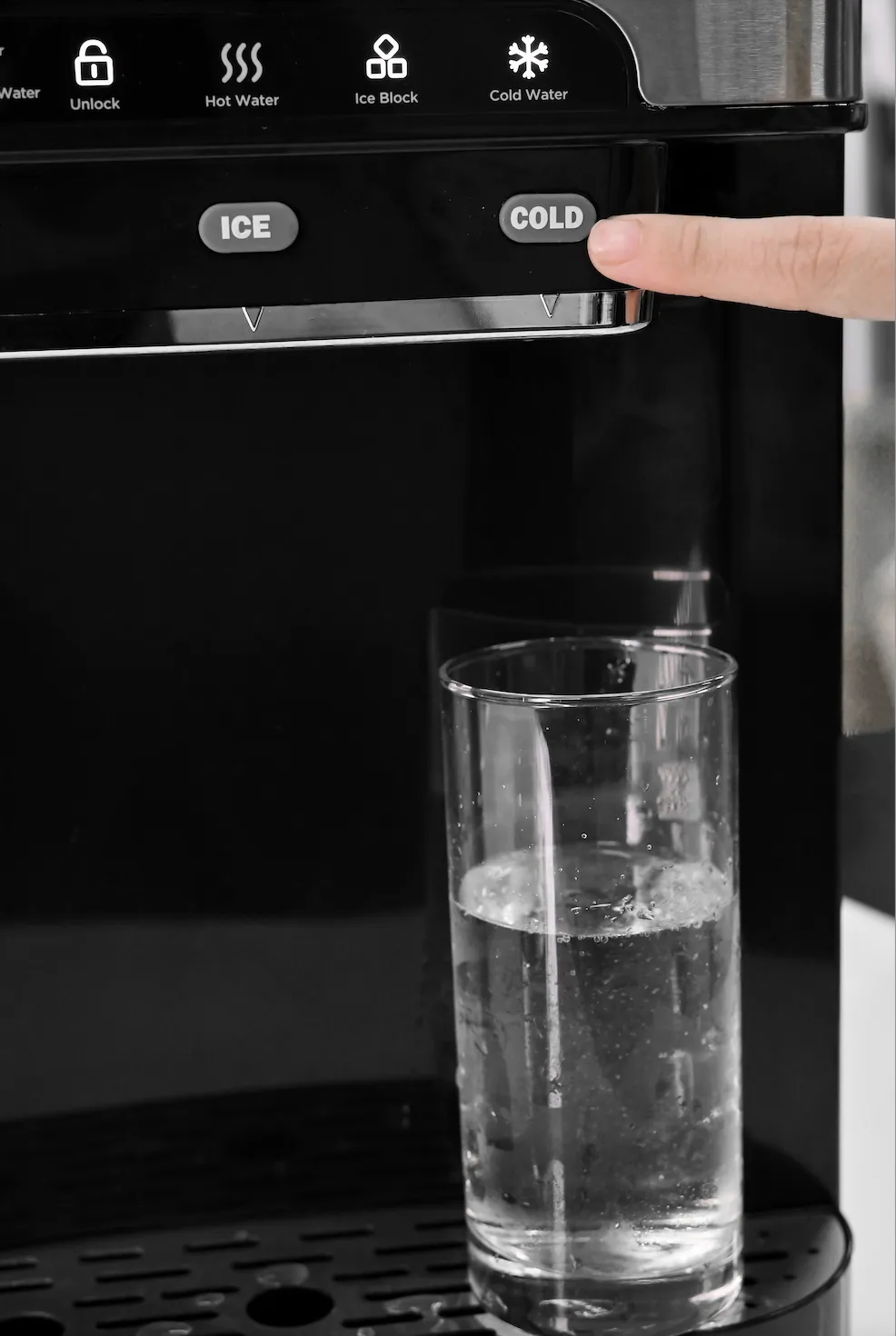 2 in 1 Ice Maker & Hot & Cold Water Dispenser