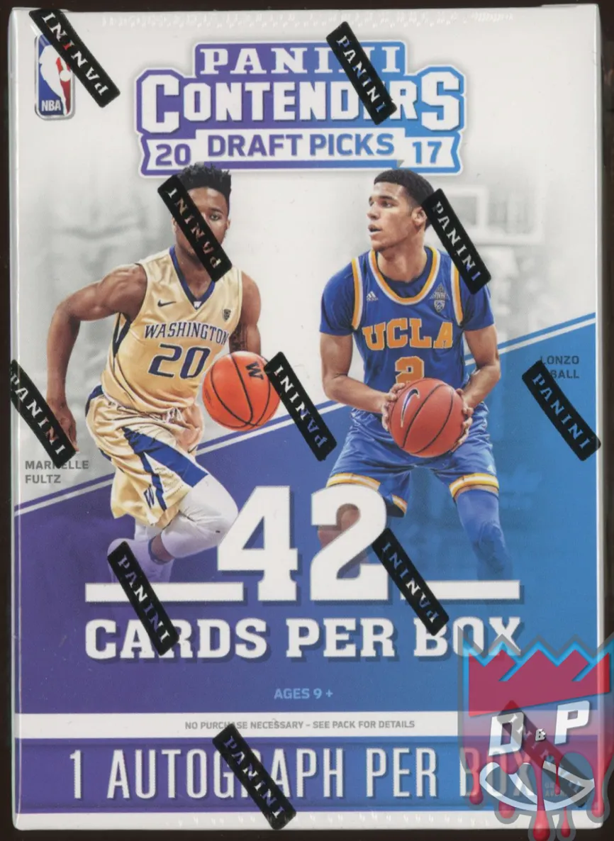 2017/18 Panini Contenders Draft Basketball Blaster Box