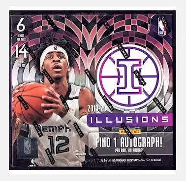 2018-19 Panini Illusions Basketball Hobby Trading Cards