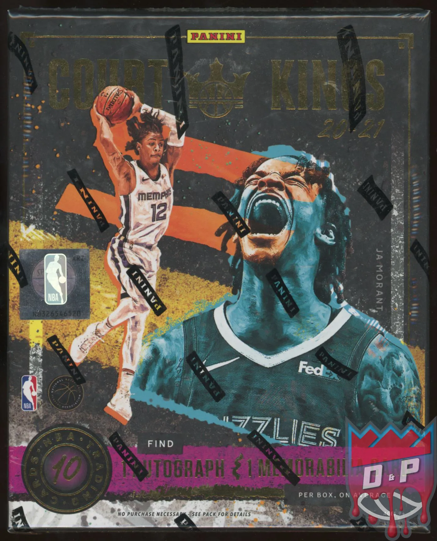 2020/21 Panini Court Kings Basketball Hobby Box