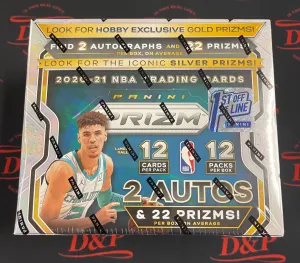 2020/21 Panini Prizm FOTL Basketball Hobby Box