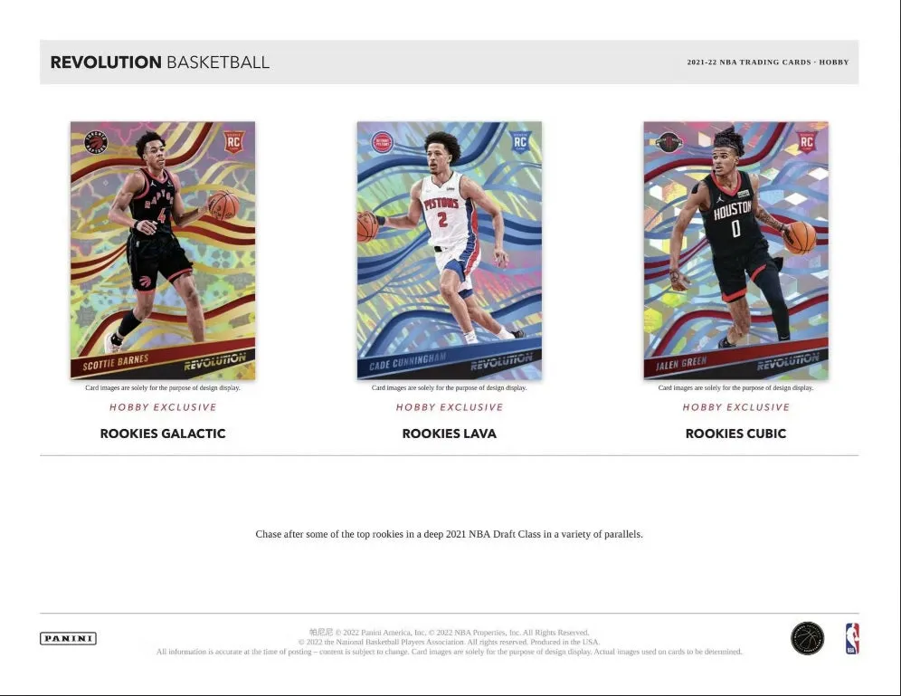 2021-22 Panini Revolution Basketball Hobby