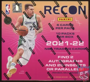 2021/22 Panini Recon Basketball Hobby Box