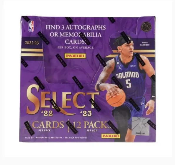 2022-23 Panini Select Basketball Hobby Trading Cards