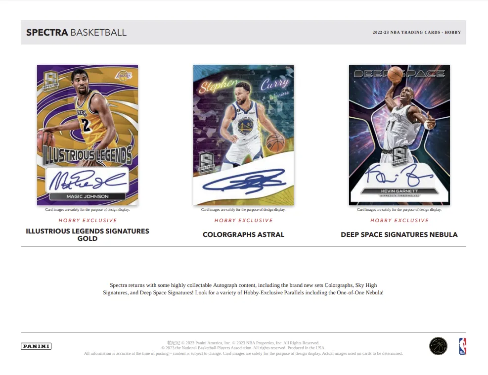 2022-23 Panini Spectra Basketball Hobby