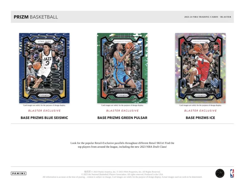 2023-24 Panini Prizm Basketball Blaster (Ice Prizms)