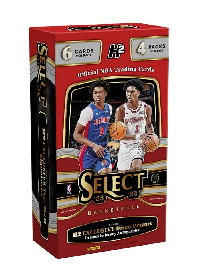 2023-24 Panini Select Basketball H2 Trading Cards