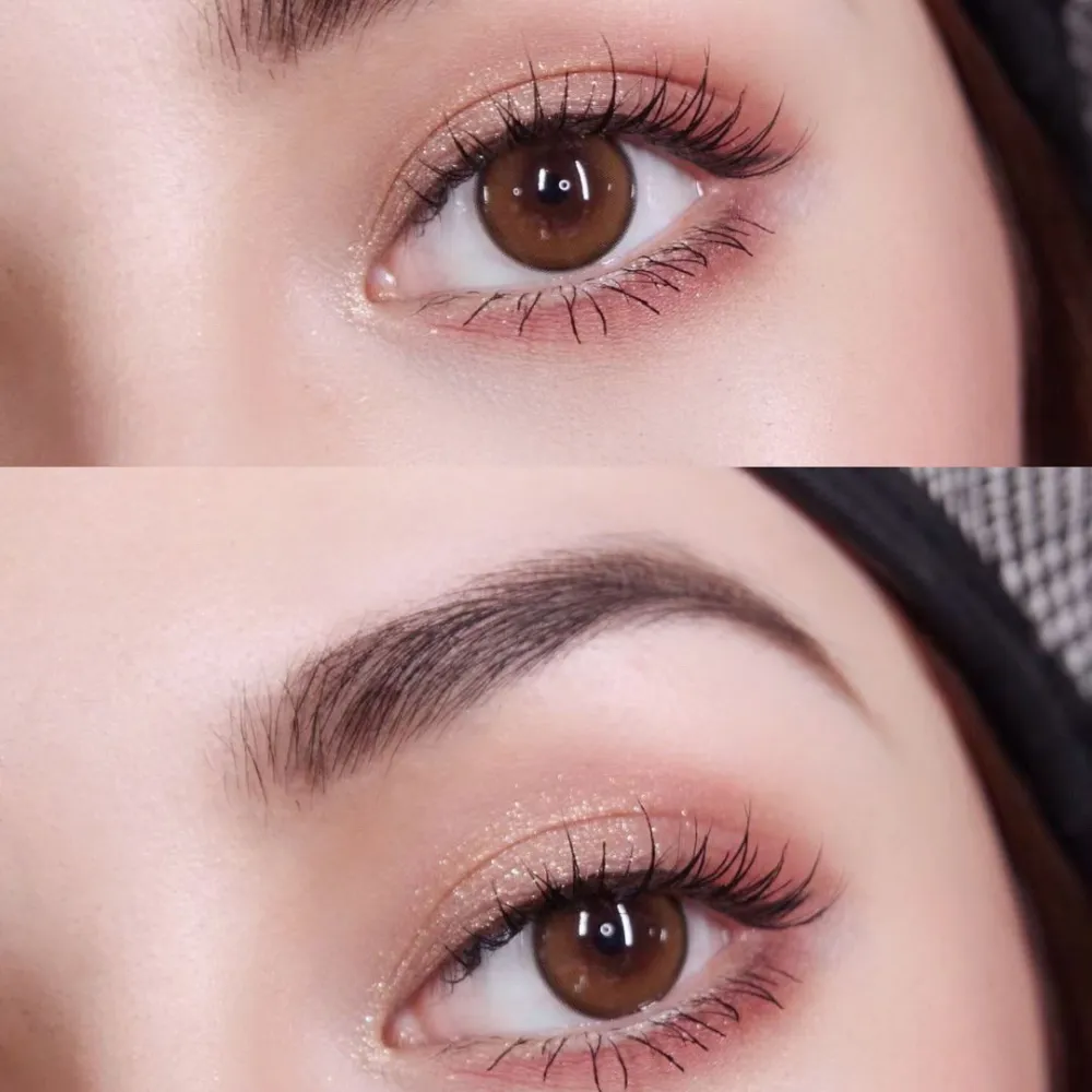 2DADOLL CALICO BROWN CONTACT LENSES(1 PAIR/6 MONTHS)