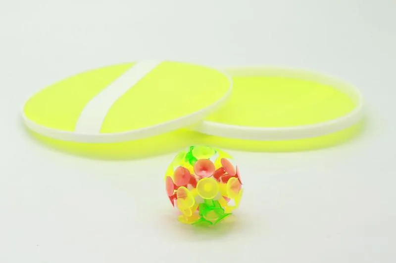 2pc Catching Disc and Suction Ball Game Set (Assorted)