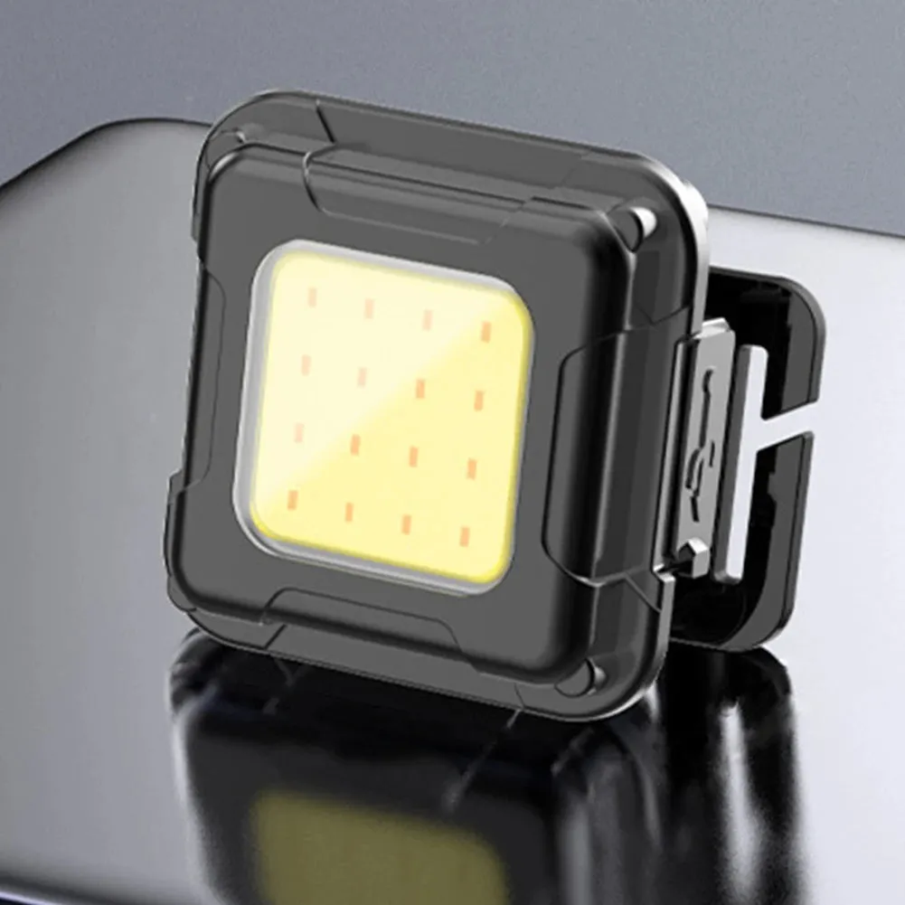 3-10PCS LED Work Light Type C USB Charging Multifunctional Head Torch Adjustable Angle COB LED Headlight Camping Running Hiking