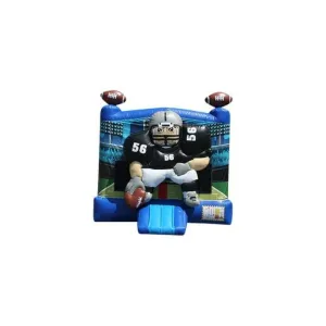 3D Football Inflatable Bounce House- Commercial-Grade, Wholesale Supplier, 13 ft Sports Bounce House