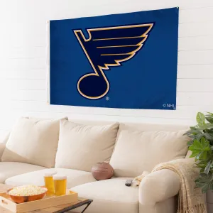 3'x5' Single Sided Flag w/ 2 Grommets, St. Louis Blues,174374