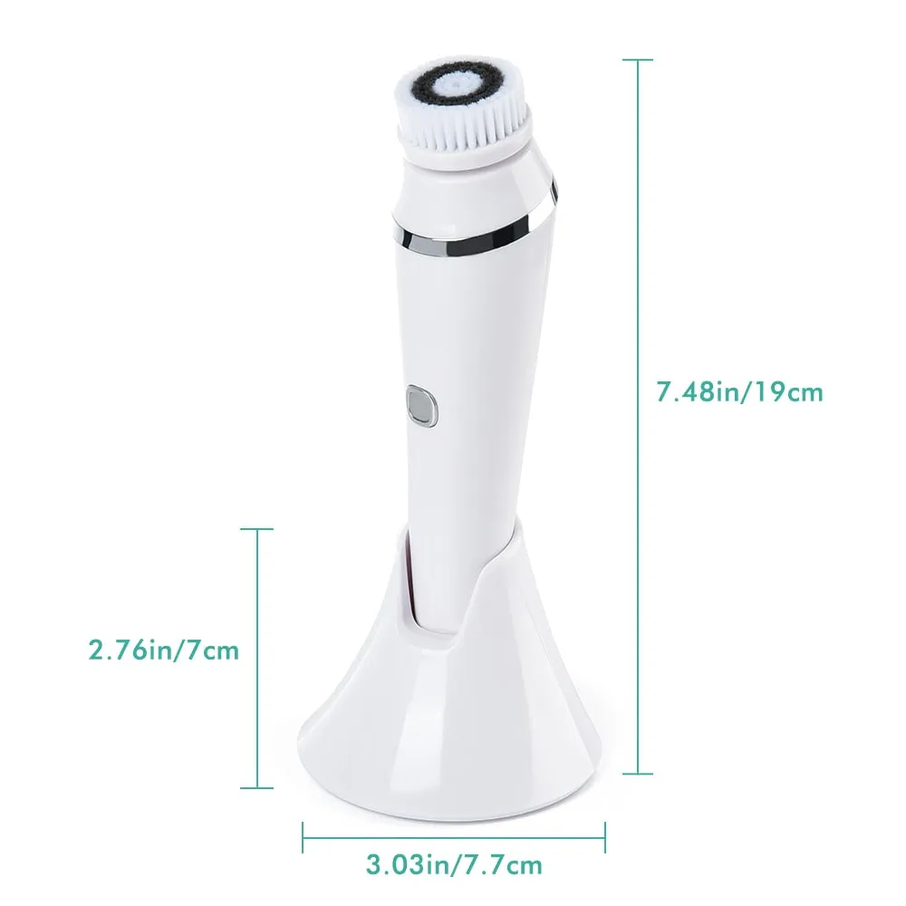4 in 1 Waterproof Facial Cleansing Brush