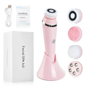 4 in 1 Waterproof Facial Cleansing Brush