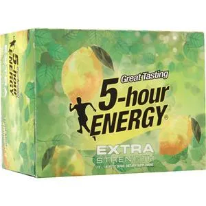 5 Hour Energy 5-Hour Energy Extra Strength Cool Mint Lemonade 12 bttls