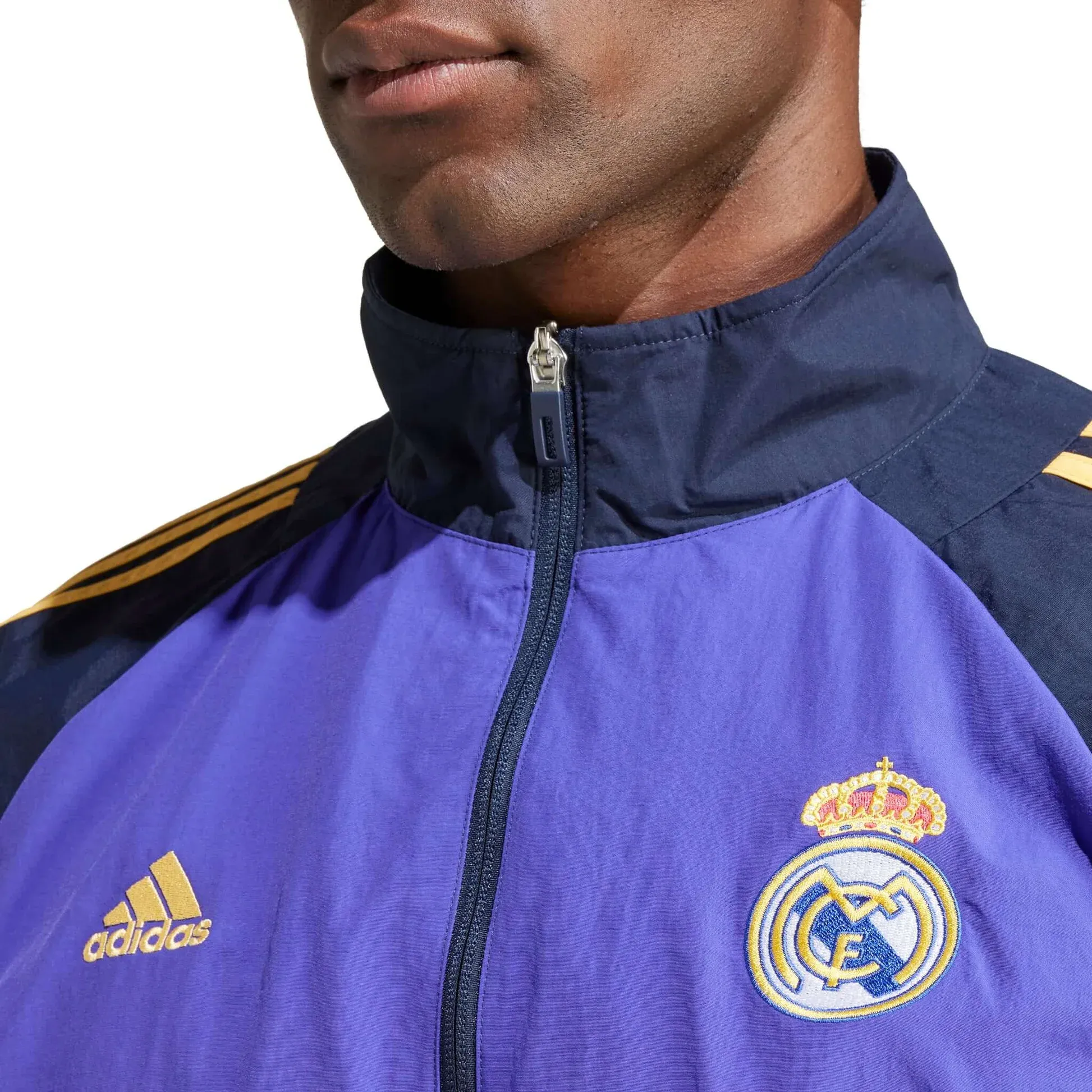 adidas Real Madrid Woven Track Jacket 2024
