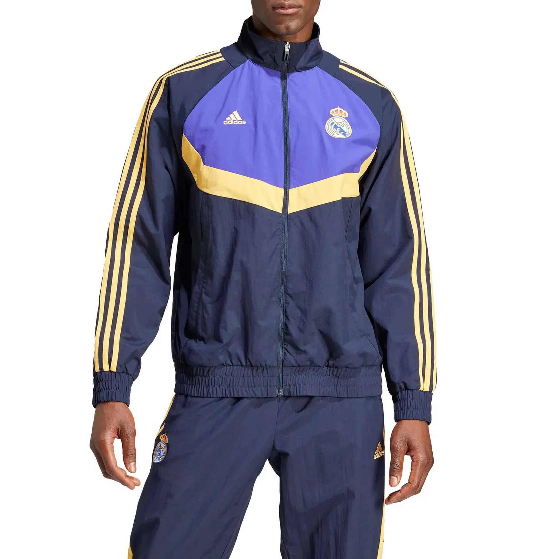 adidas Real Madrid Woven Track Jacket 2024