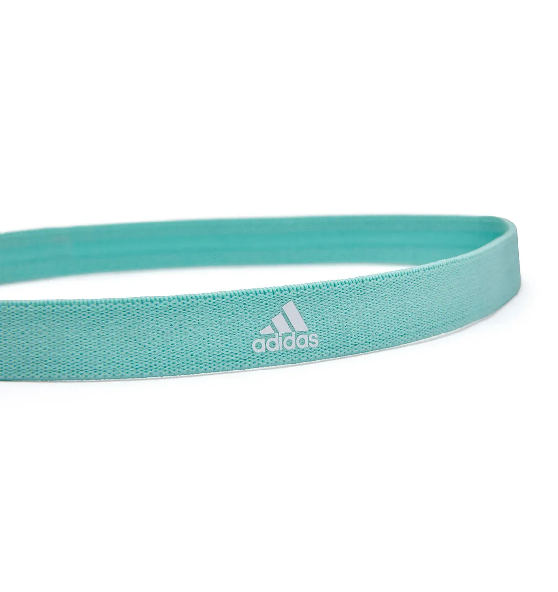 adidas Sports Hair Bands - Grey/Green/Mint (3 Pack)