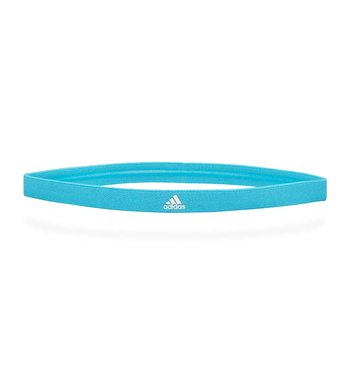 adidas Sports Hair Bands - Grey/Grey/Signal Cyan (3 Pack)
