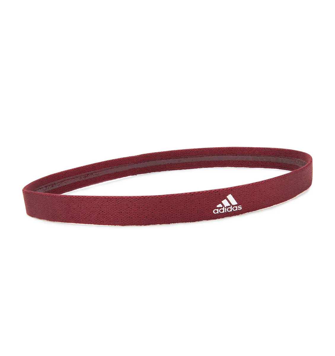 adidas Sports Hair Bands - Metallic Grey/Blue/Burgundy (3 Pack)