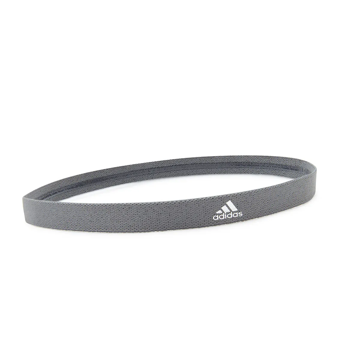 adidas Sports Hair Bands - Metallic Grey/Blue/Burgundy (3 Pack)