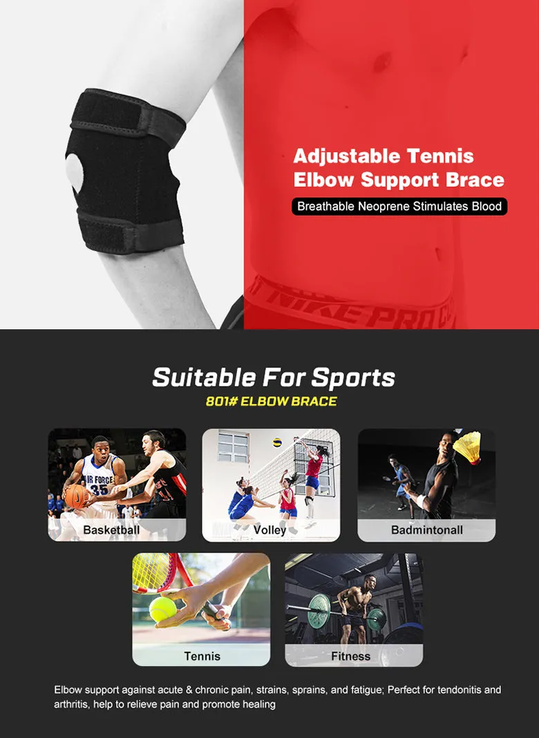 Adjustable Sports Protection Neoprene elbow brace