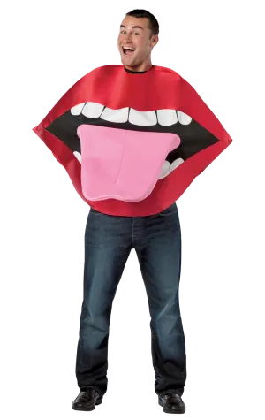 Adult Lips and Tongue Costume