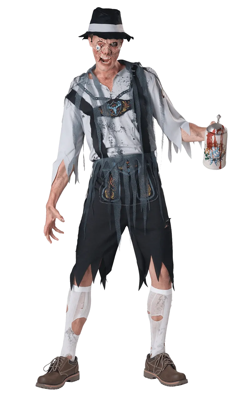 Adult Oktoberfest Zombie Costume