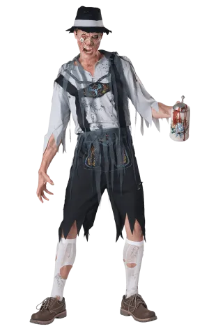 Adult Oktoberfest Zombie Costume