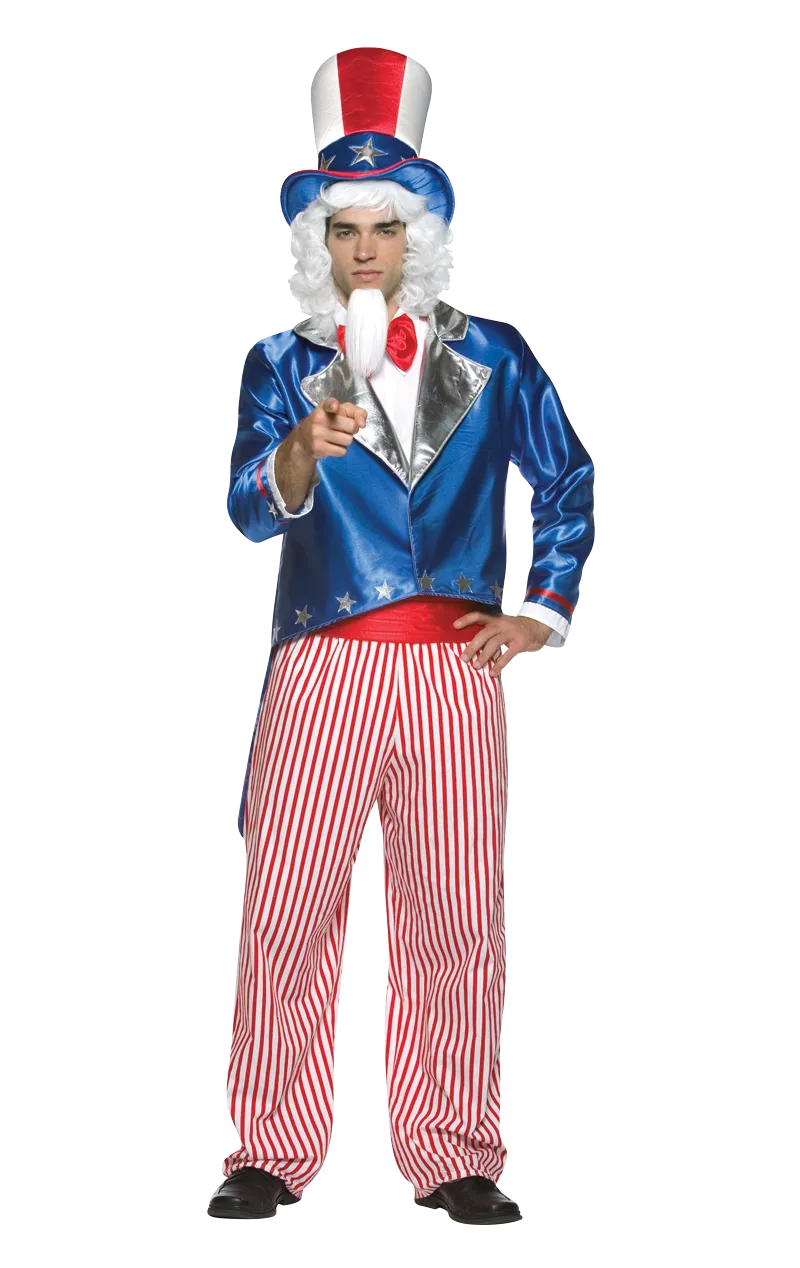 Adult USA Uncle Sam Costume