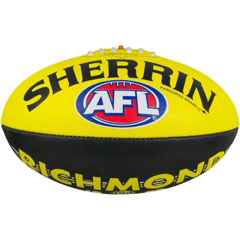 AFL Sherrin Synthetic Football Richmond Tigers