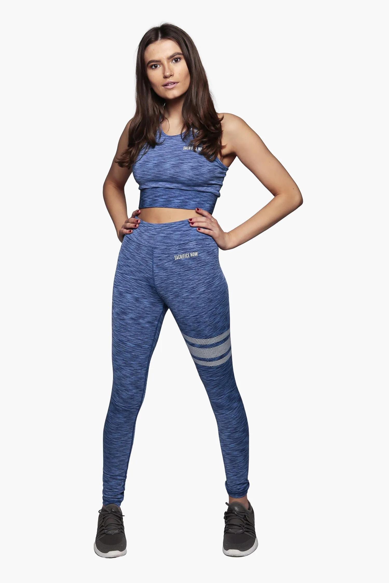 Aqua Glow - Sports Bra