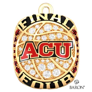 Arizona Christian Mens Basketball 2022 Championship Ring Top Pendant - Design 1.3