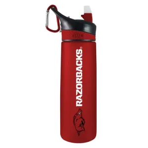 Arkansas Razorbacks 24 oz Tritan Plastic Sports bottle