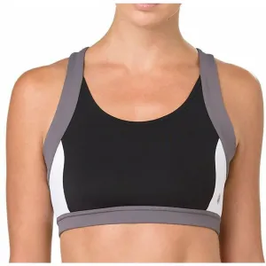 Asics Colour Block 2 Womens Sports Bra - Black