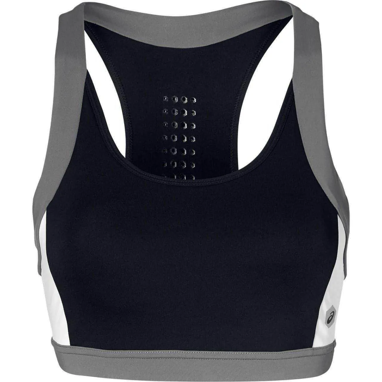 Asics Colour Block 2 Womens Sports Bra - Black