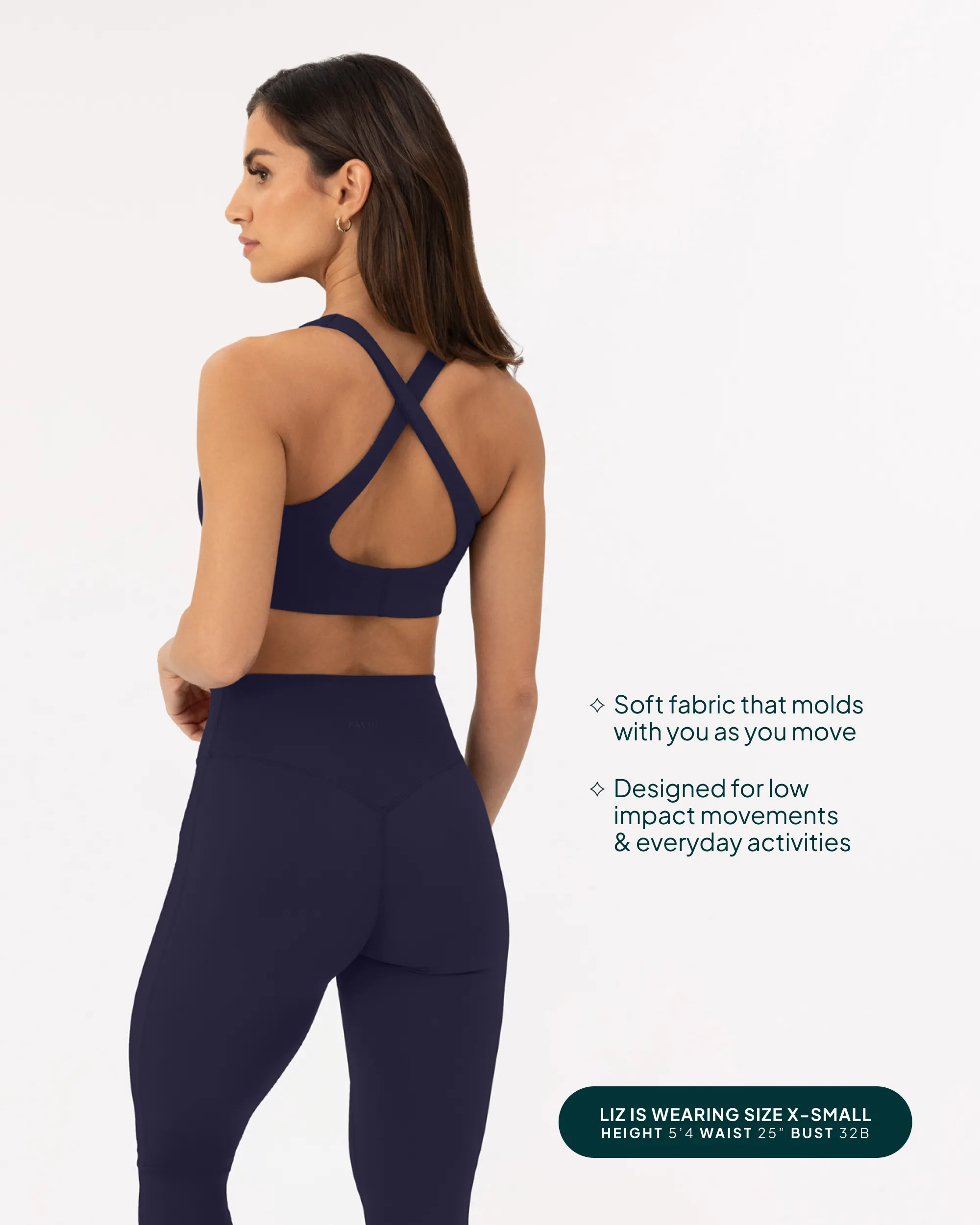 Athleisure Strappy Scoop High-Support Sports Bra
