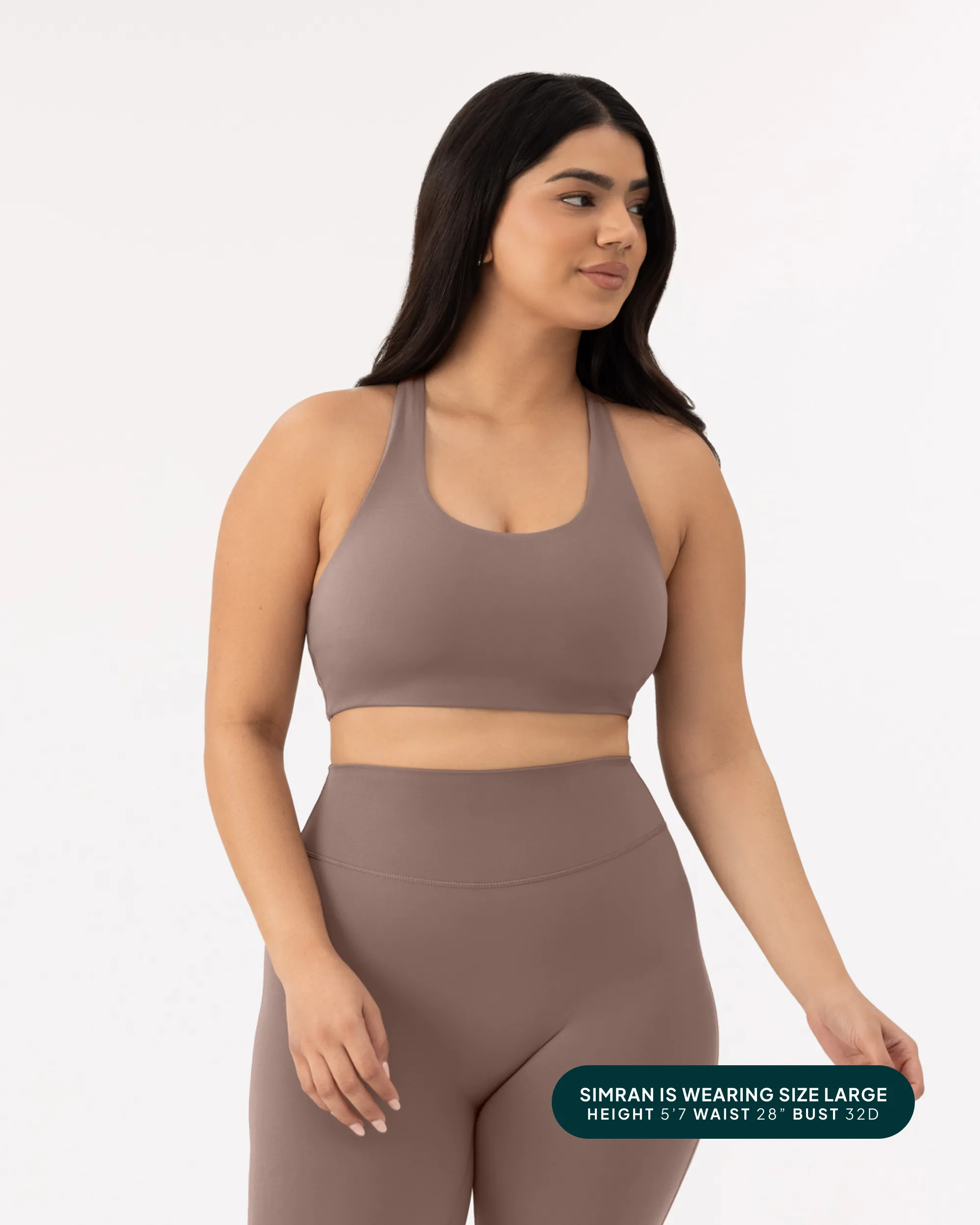 Athleisure Strappy Scoop High-Support Sports Bra