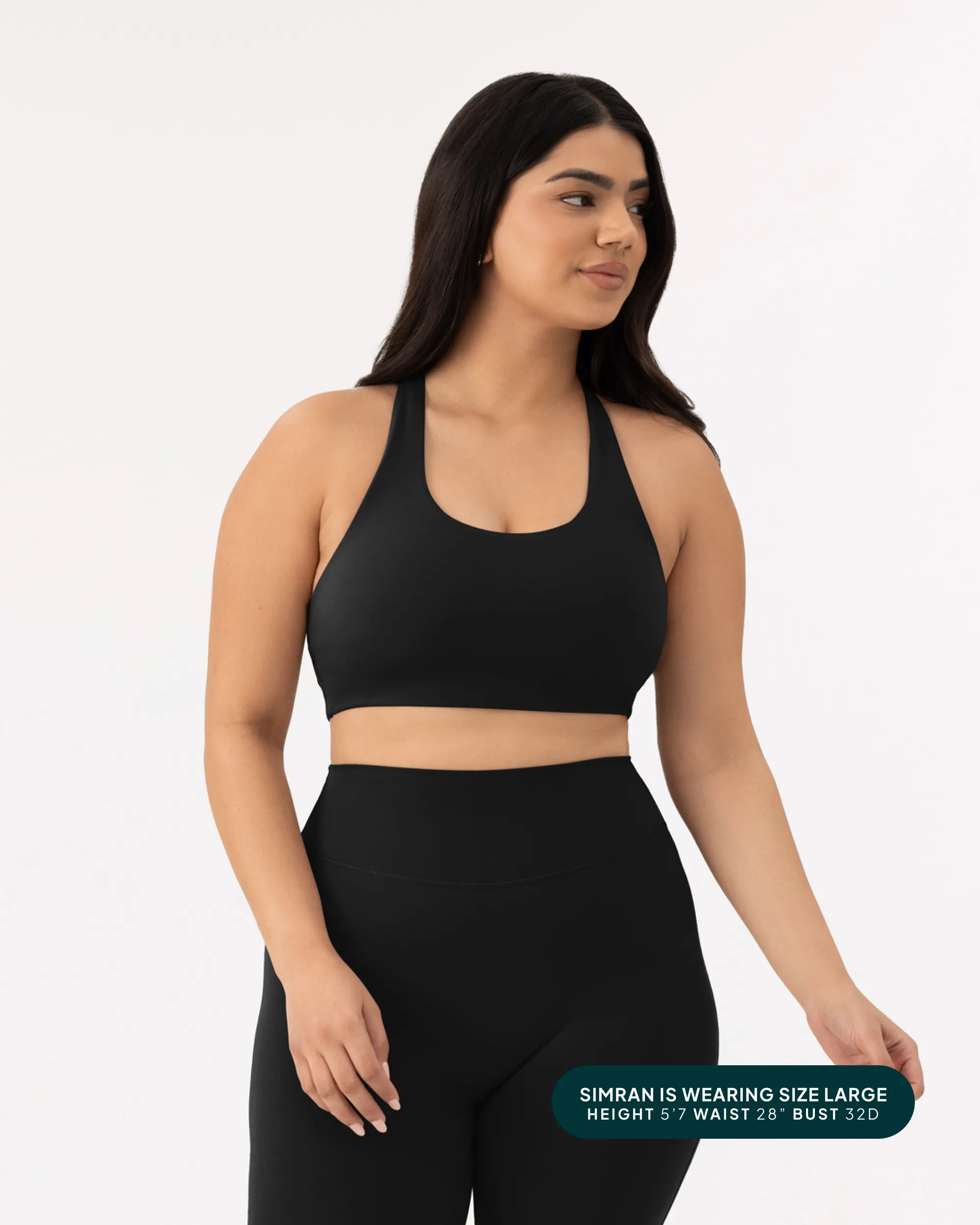 Athleisure Strappy Scoop High-Support Sports Bra