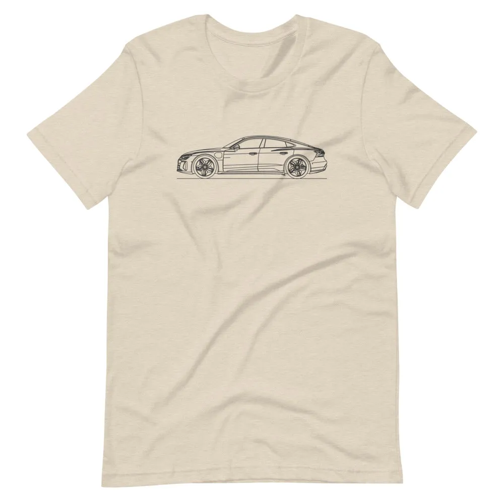 Audi e-tron GT RS silhouette t-shirt