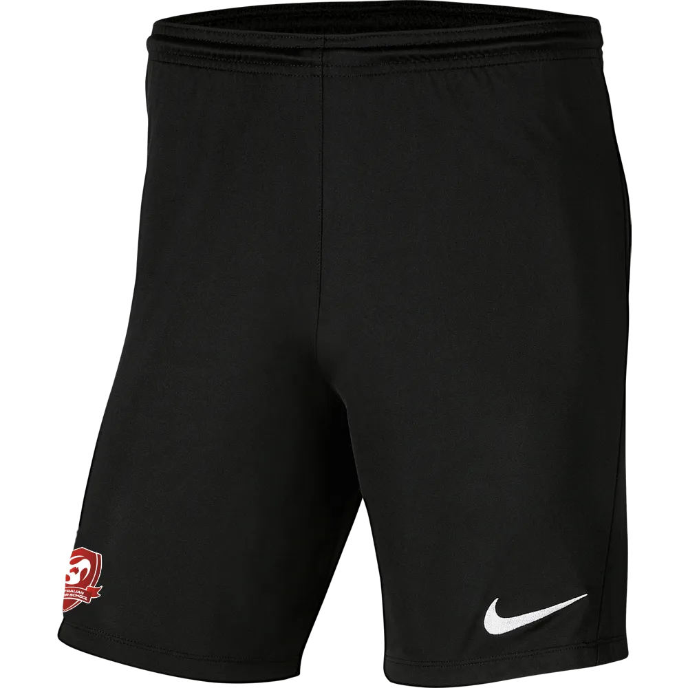 AUSTRALIAN SOCCER SCHOOL  Youth Park 3 Shorts