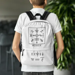 Backpack - Archive 81 Season 3 Logo
