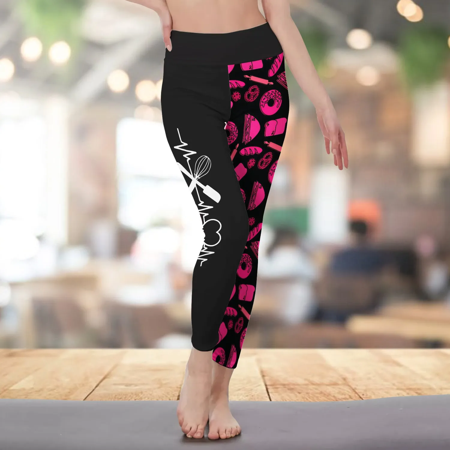 Baker, Bakery Chef 3D Legging