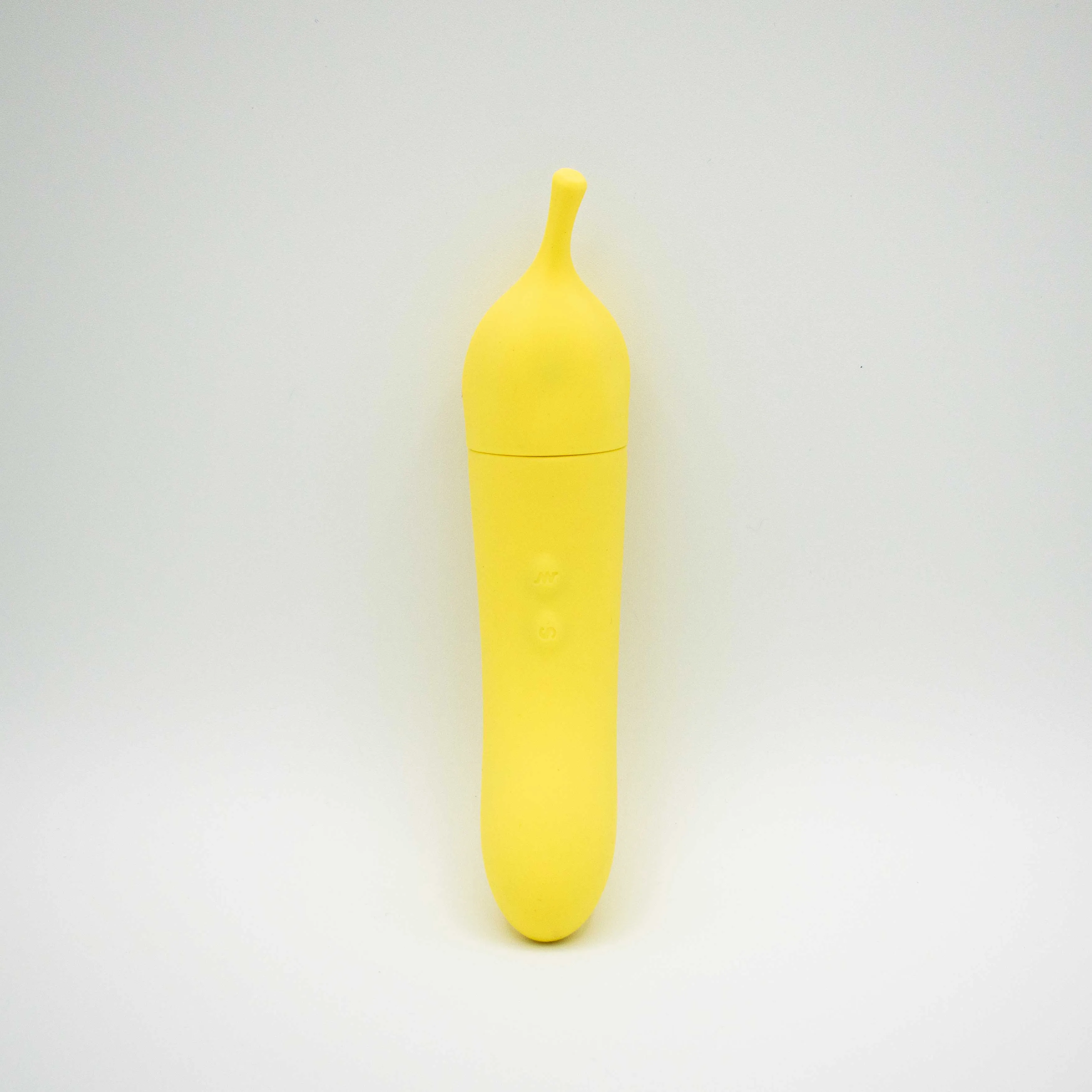 Banana Cream Air Pulse and G-Spot Vibrator -  Yellow