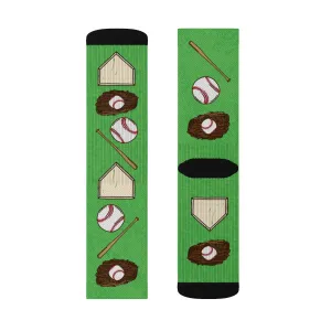 Baseball Adult Crew Socks