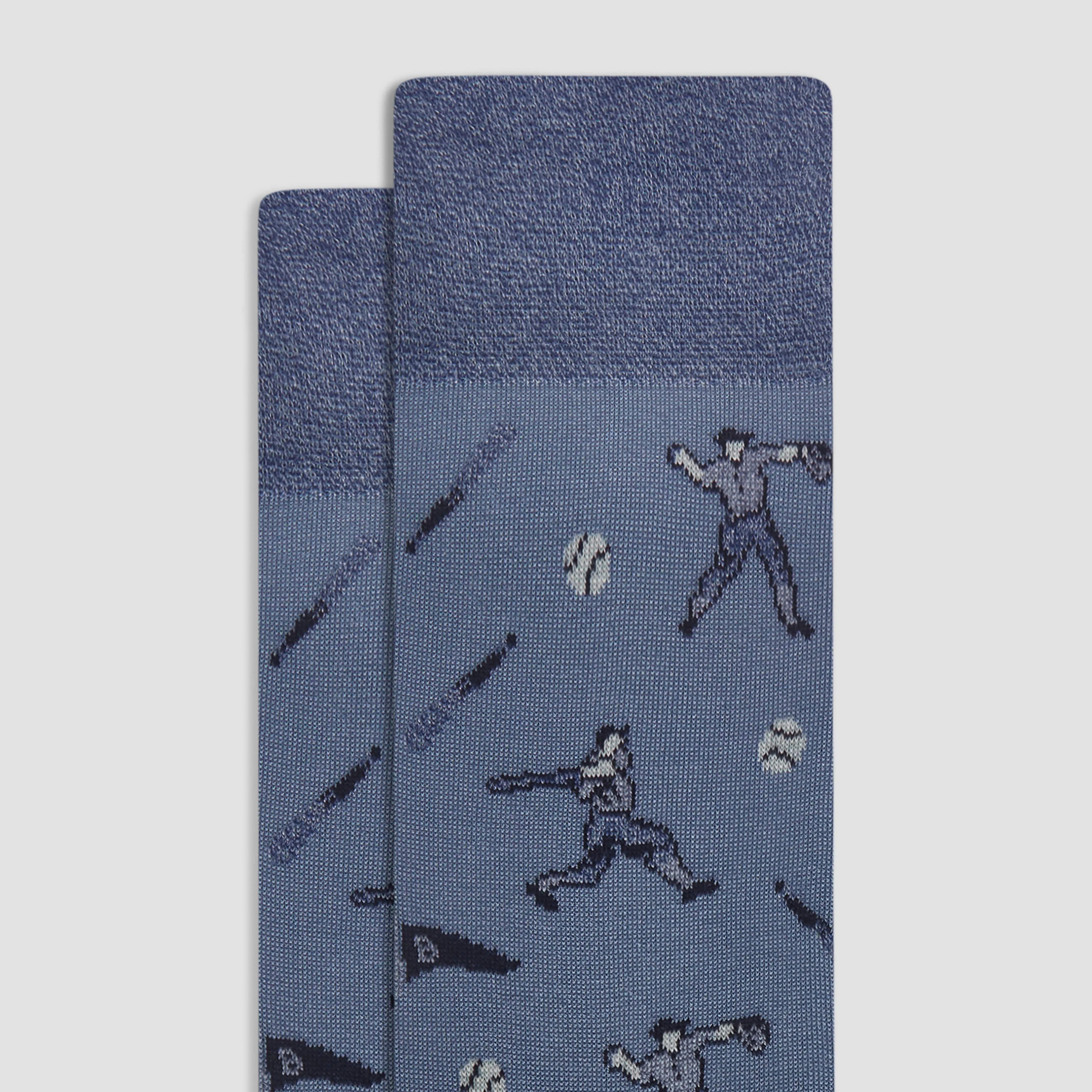 Baseball Mid-Calf Socks