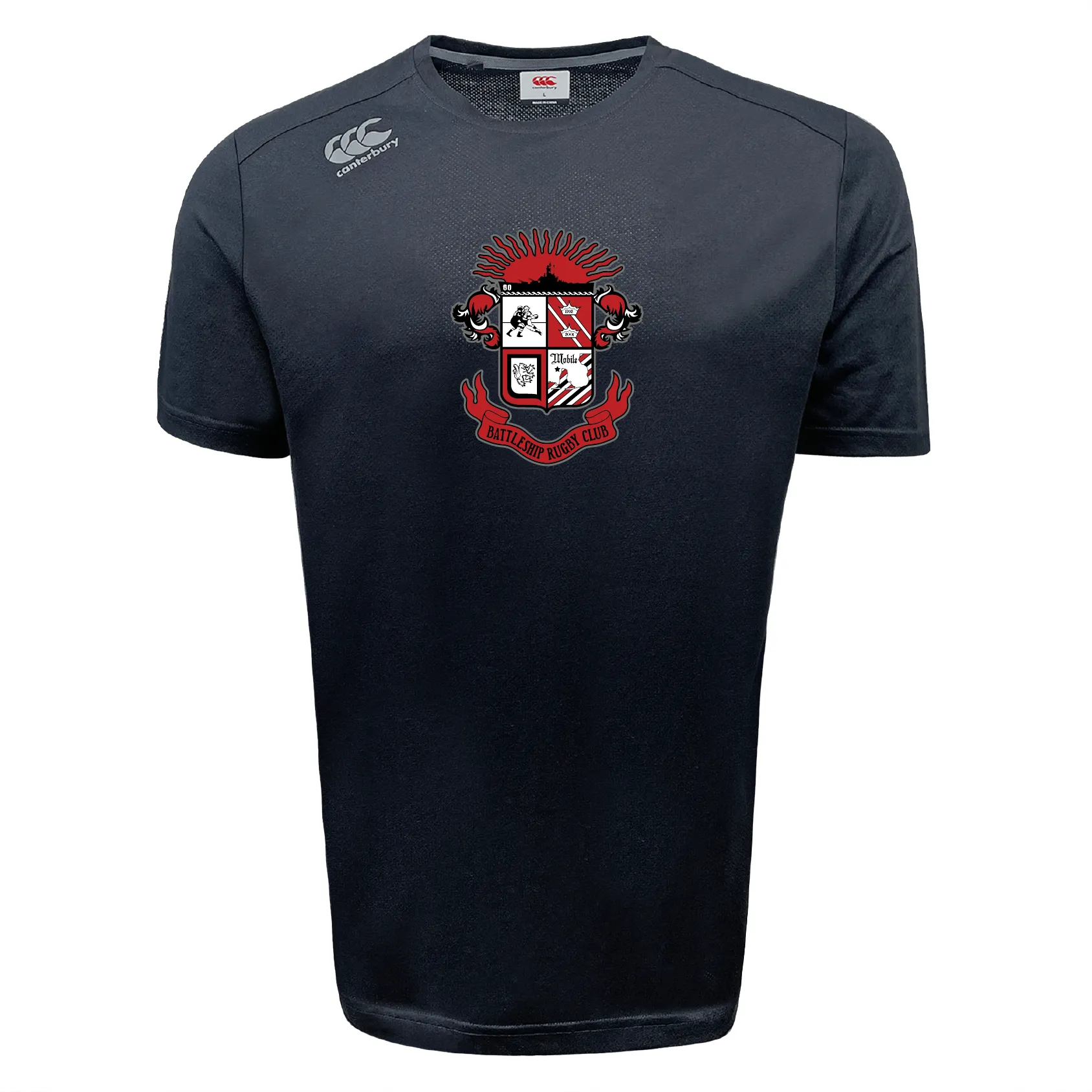 Battleship Rugby Club Tempo Vapodri T-Shirt by Canterbury