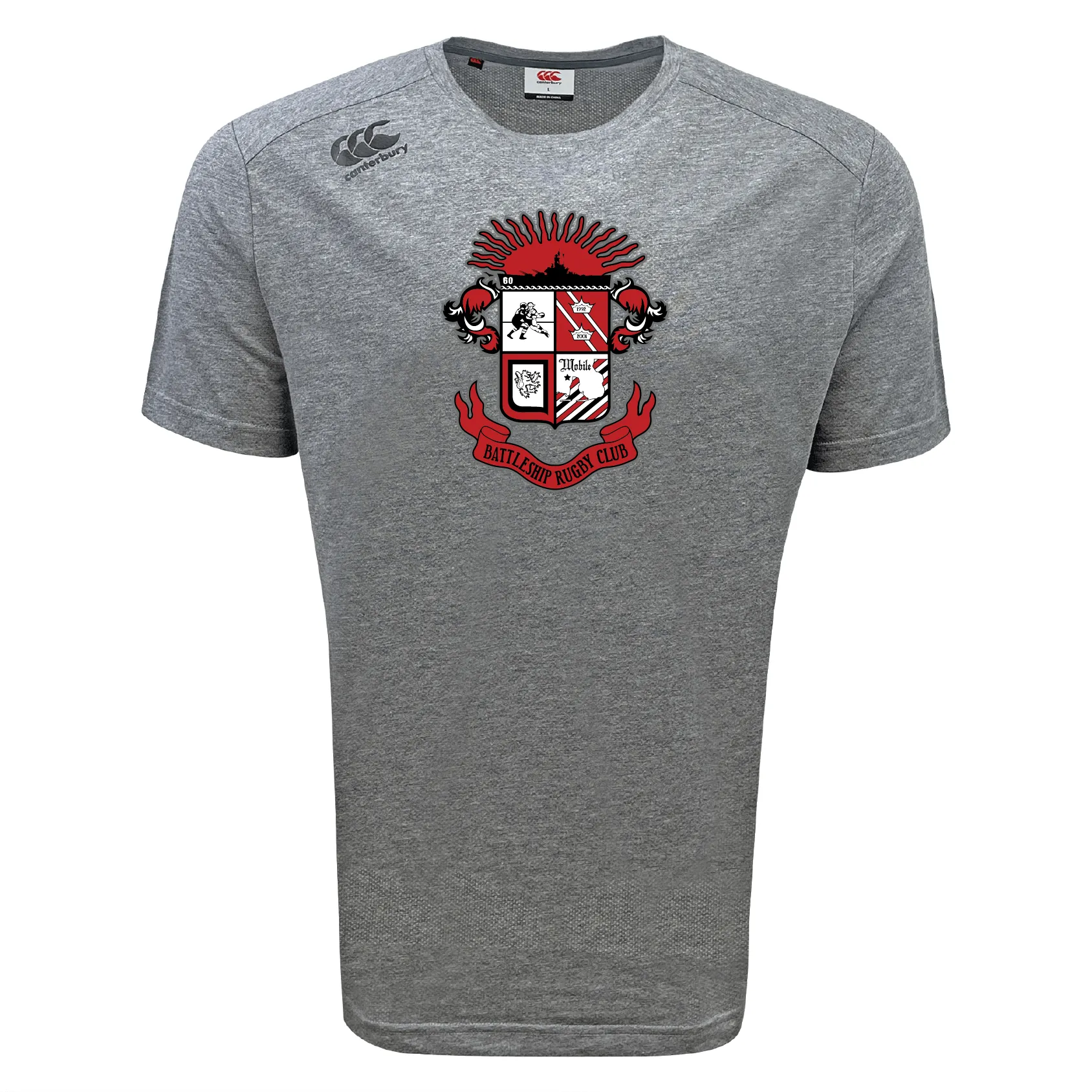 Battleship Rugby Club Tempo Vapodri T-Shirt by Canterbury