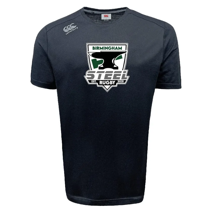 Birmingham Steel Rugby Tempo Vapodri T-Shirt by Canterbury