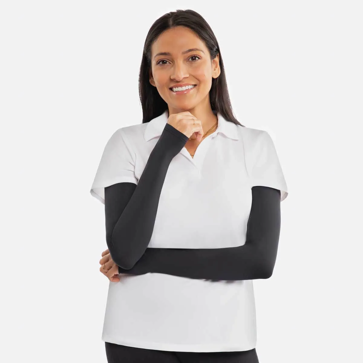 Black Sleeves with Thumbhole - Adult